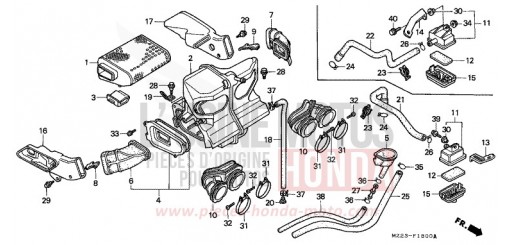 FILTRE A AIR CBR1000FP de 1993